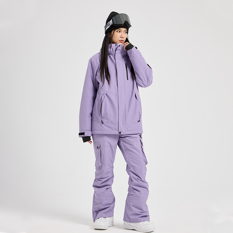 Ski Pants Waterproof - 새로운 여성용 스키복 세트 싱글보드 방수