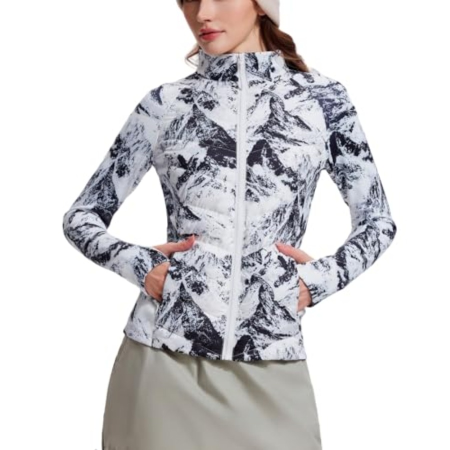 Puffer Jacket Women Down - AFZ 경량 푸퍼 재킷 여성용 800