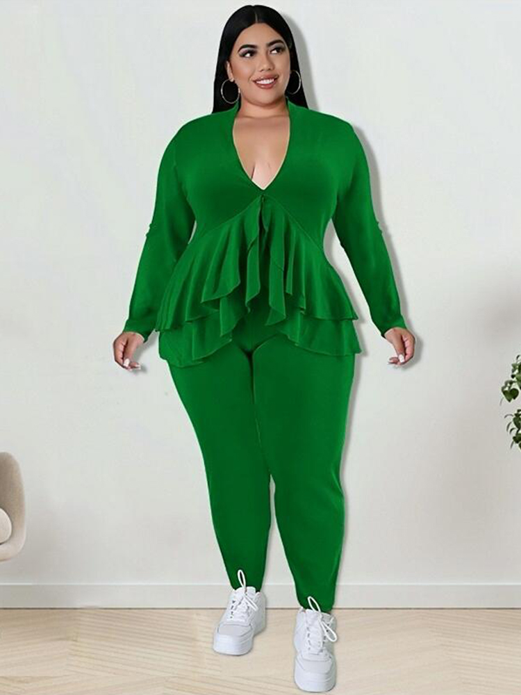 Winter Clothing For Plus Size Women - 플러스 사이즈 여성 의류 시크하고 우아한