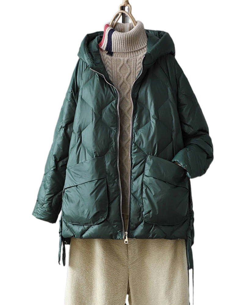 Puffer Jacket Women Down - 새로운 겨울 여성 90% 화이트 오리
