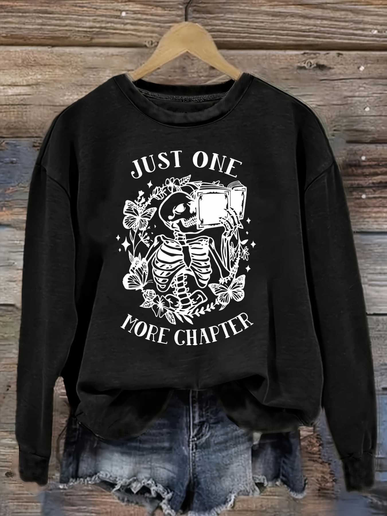 여성 캐주얼 긴소매 크루넥 티셔츠, 'Just One  - Winter Clothing Outfits 리뷰 및 가격