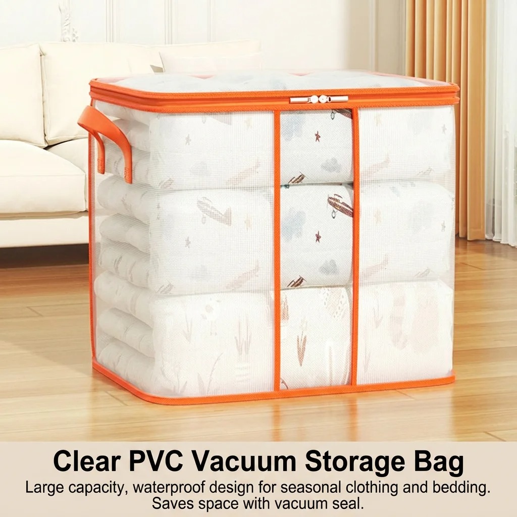 옷과 담요를 보관하기 위한 PVC 수납 가방, 옷장,  - Winter Clothing Organizer 리뷰 및 가격