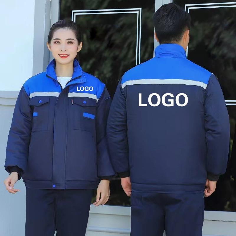 겨울용 두꺼운 반사띠 면 의류 용접 자동차 수리 공장  - Winter Clothing Logos 리뷰 및 가격