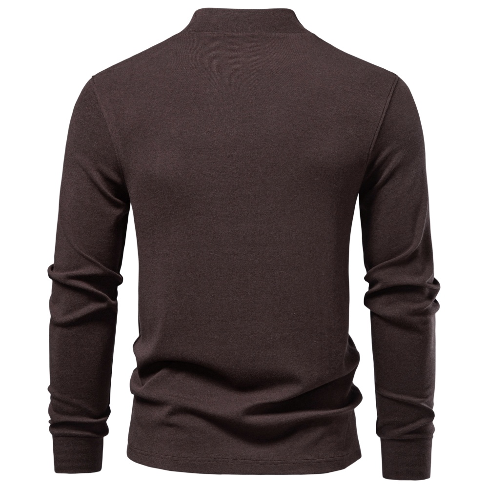 AIOPESON 남성용 인조 캐시미어 스웨터 목폴라 솔 - Winter Clothing Color 리뷰 및 가격