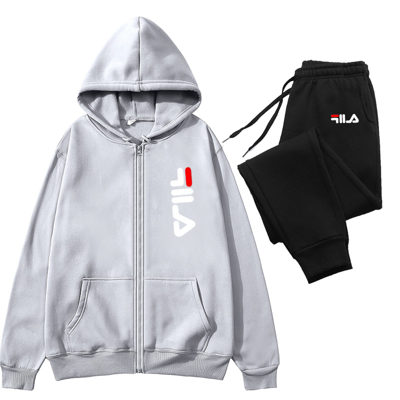 남성용 2피스 트랙수트 지퍼 카디건 재킷과 스트라이프  - Winter Clothing Essentials 리뷰 및 가격