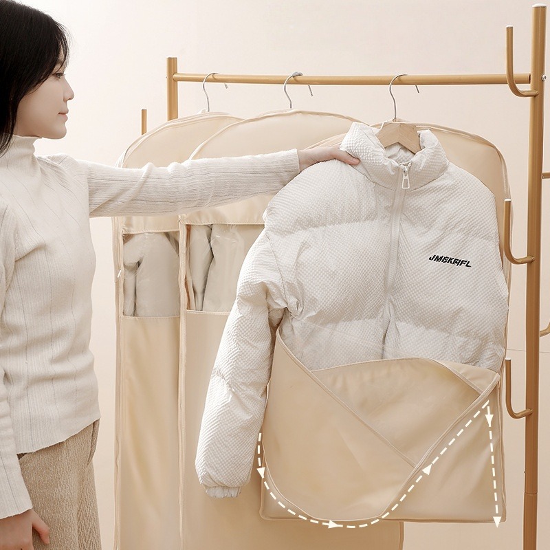 다운 재킷 압축 보관 가방 휴대용 지퍼 파우치 겨울 옷 - Winter Clothing Organizer 리뷰 및 가격