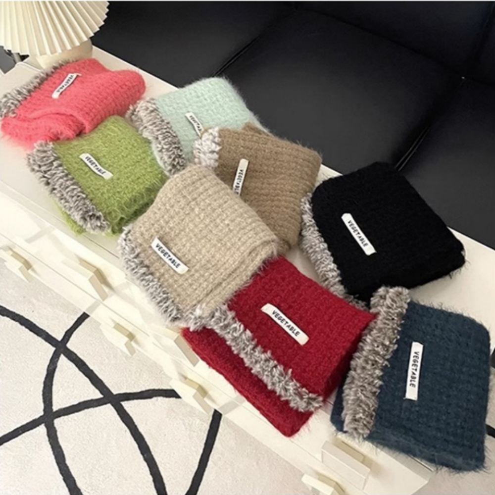 여성용 두꺼운 따뜻한 태슬 스카프, 편안한 캐시미어 믹 - Winter Clothing Color 리뷰 및 가격