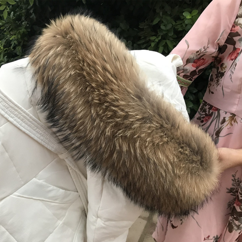 여성용 천연 너구리 모피 칼라, 여성 코트, 후드 모피 - Winter Clothing Essentials 리뷰 및 가격
