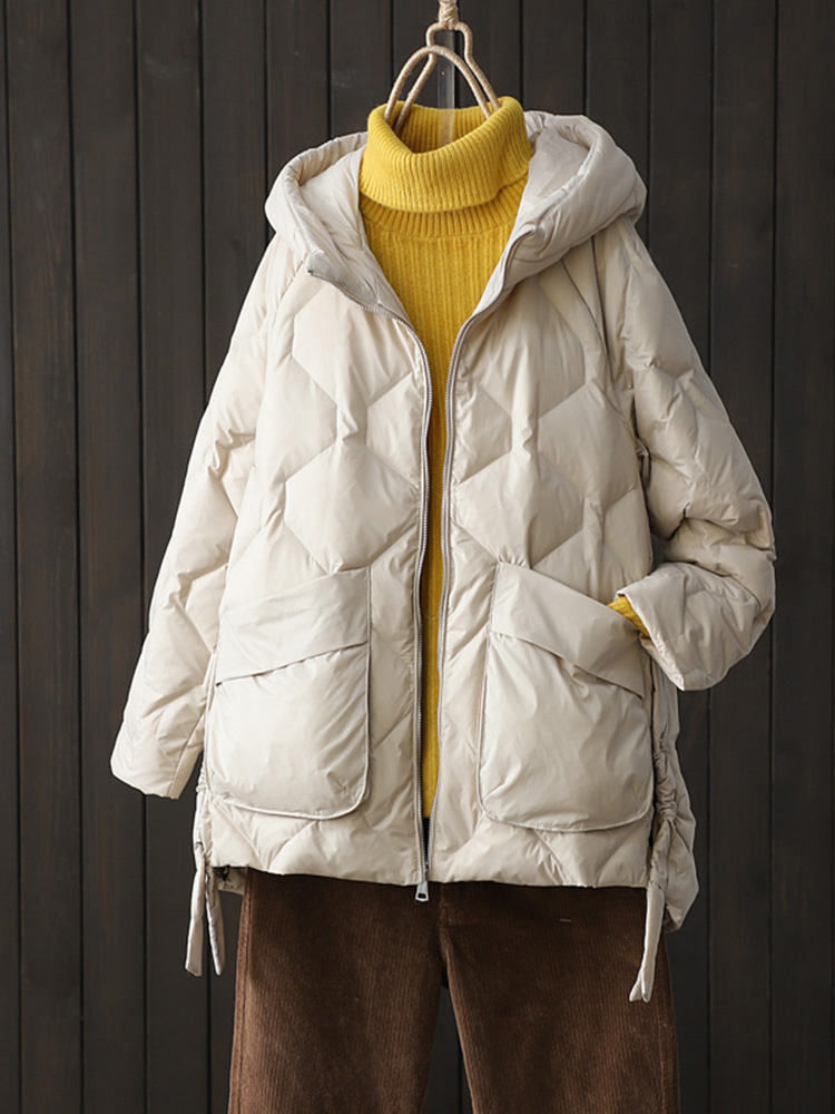 새로운 겨울 여성 90% 화이트 오리 다운 재킷 캐주얼 - Puffer Jacket Women Down 리뷰 및 가격
