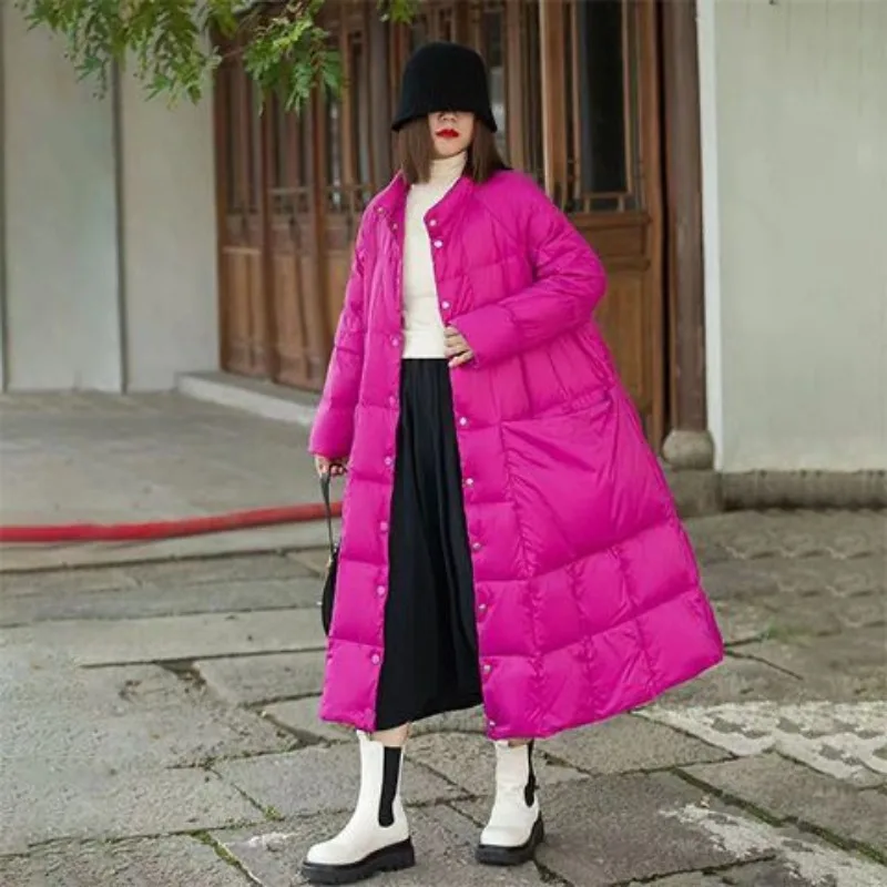 여성용 오버사이즈 롱 다운 재킷, 큰 포켓, 겨울 코트 - Puffer Jacket Women Down 리뷰 및 가격