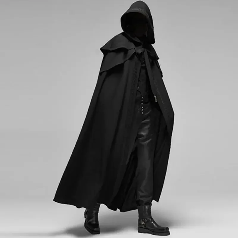 남성 수도사 코스프레 의상 중세 빈티지 고딕 후드 루즈 - Winter Clothing Essentials 리뷰 및 가격